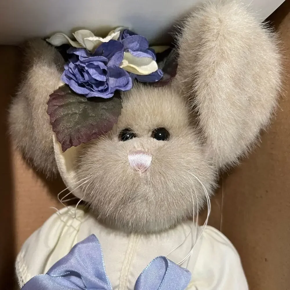 Bearington Collection Tulip & Duck #1077 Plush stuffed Animal 15’ rabbit
